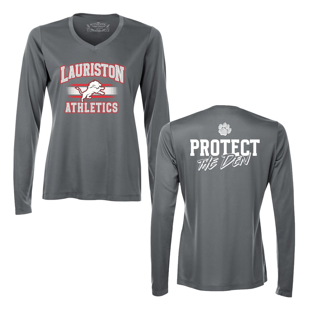 Victor Lauriston Ladies' Pro Team Long Sleeve V-Neck