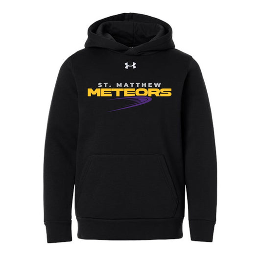 St Matthew Youth Under Armour Team Icon Fleece Hooded Sweatshirt