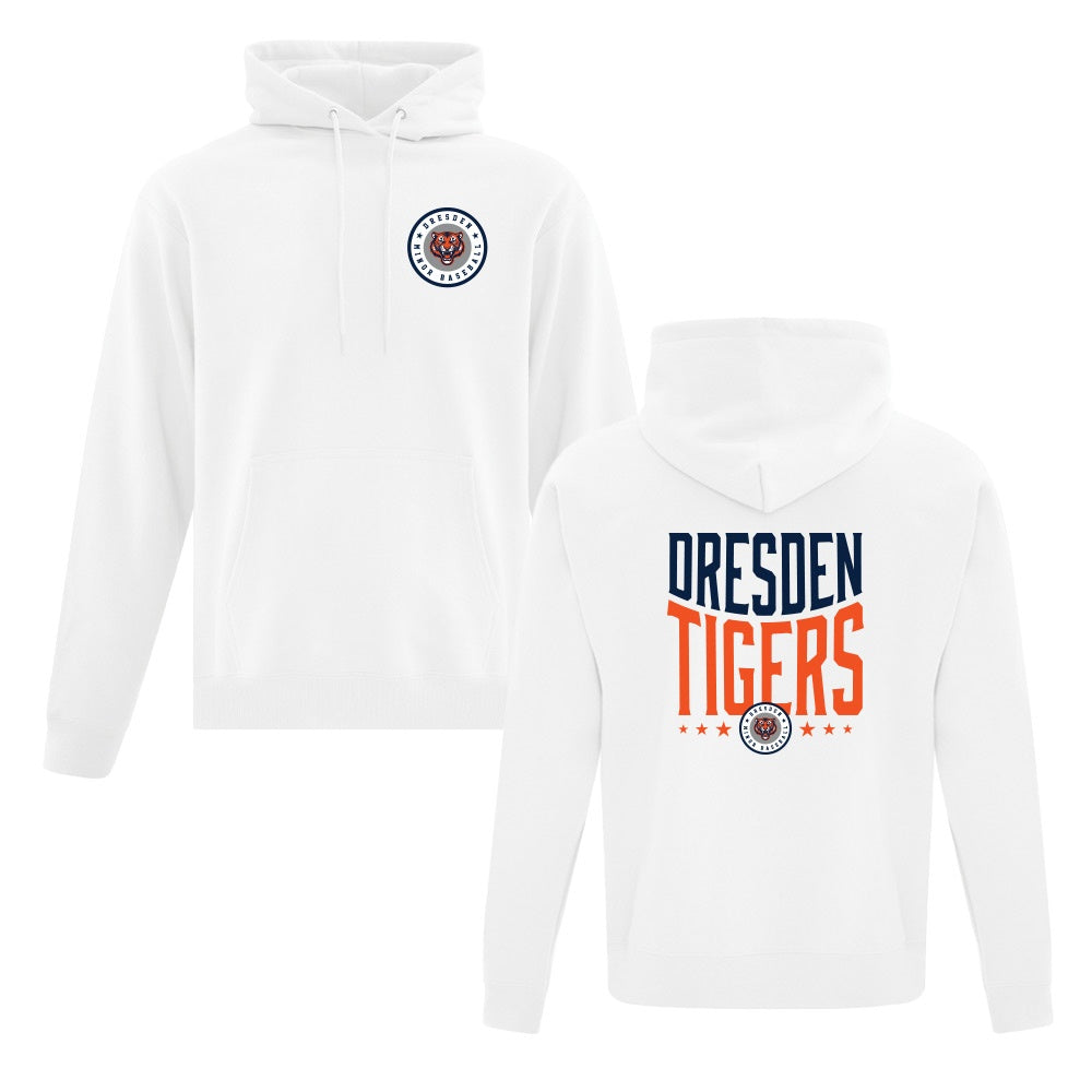 Dresden Minor Baseball Adult Fleece Hooded Sweatshirt