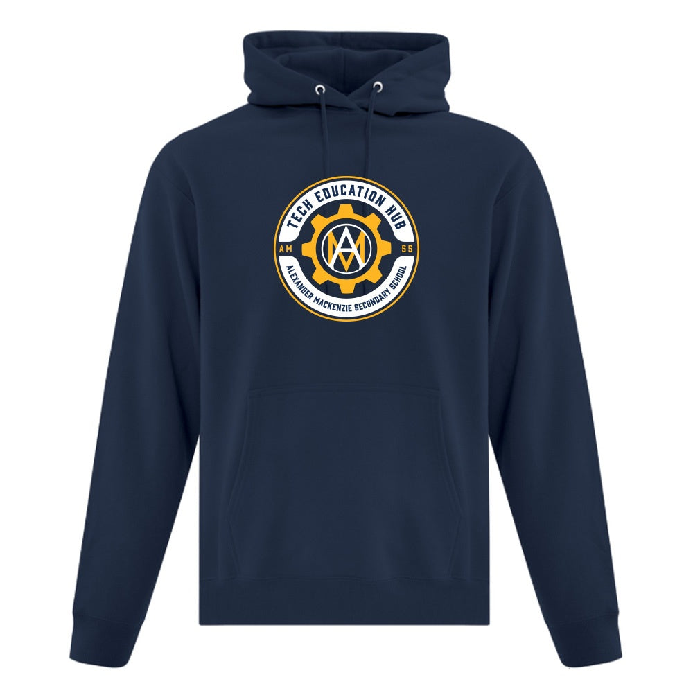 Technological Education Hub Adult Fleece Hooded Sweatshirt