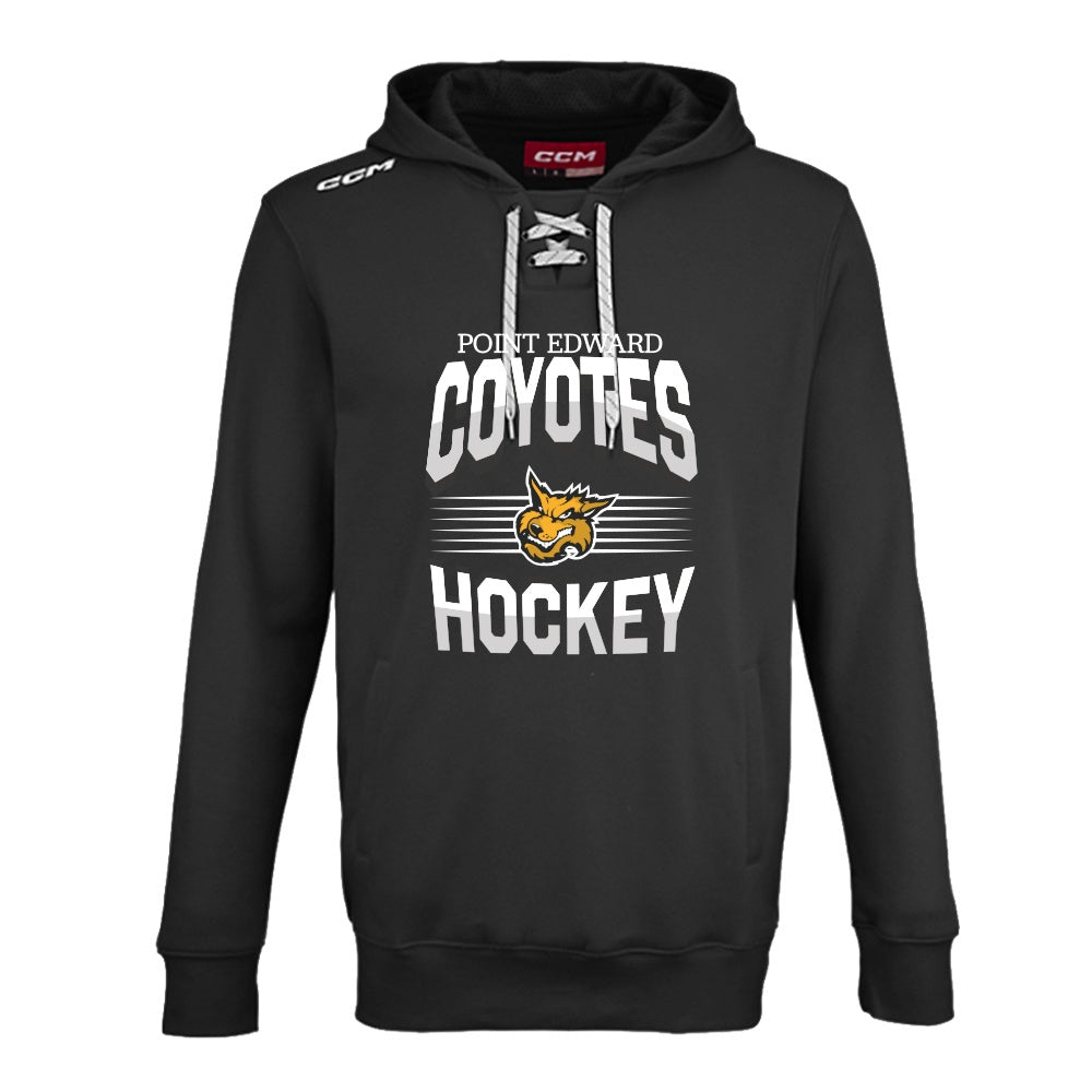 Point Edward Coyotes Adult Team Hooded Sweatshirt