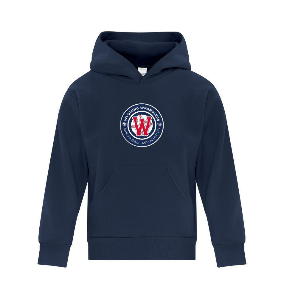 Wyoming Wranglers Youth Fleece Hooded Sweatshirt