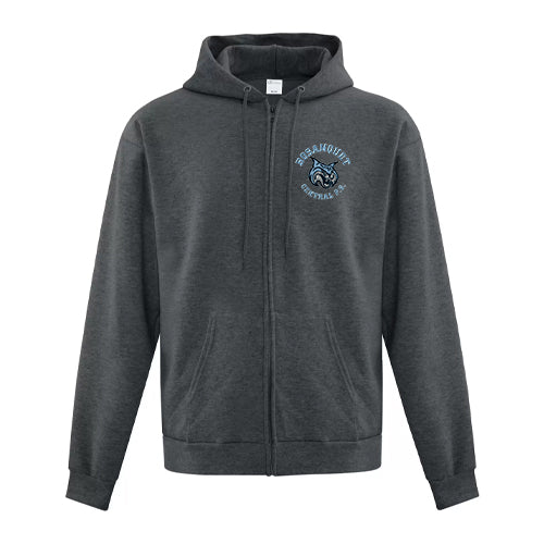 Bosanquet Adult Everyday Fleece Full Zip Hooded Sweatshirt