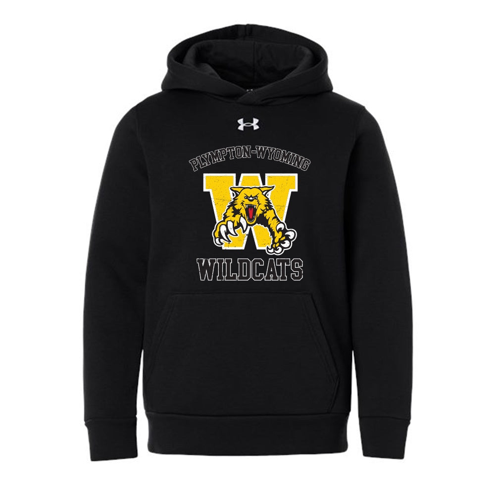 Plympton-Wyoming Youth Under Armour Team Icon Fleece Hooded Sweatshirt