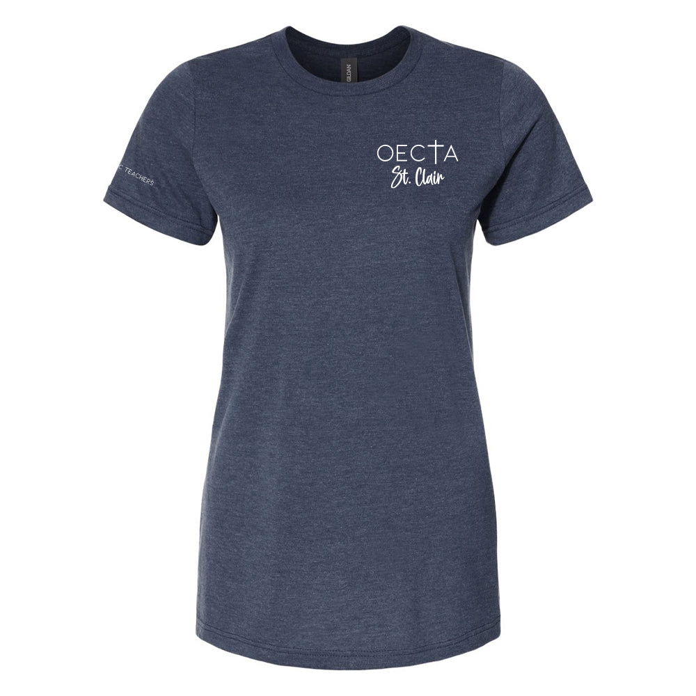 OECTA St. Clair Ladies' Softstyle CVC T-Shirt