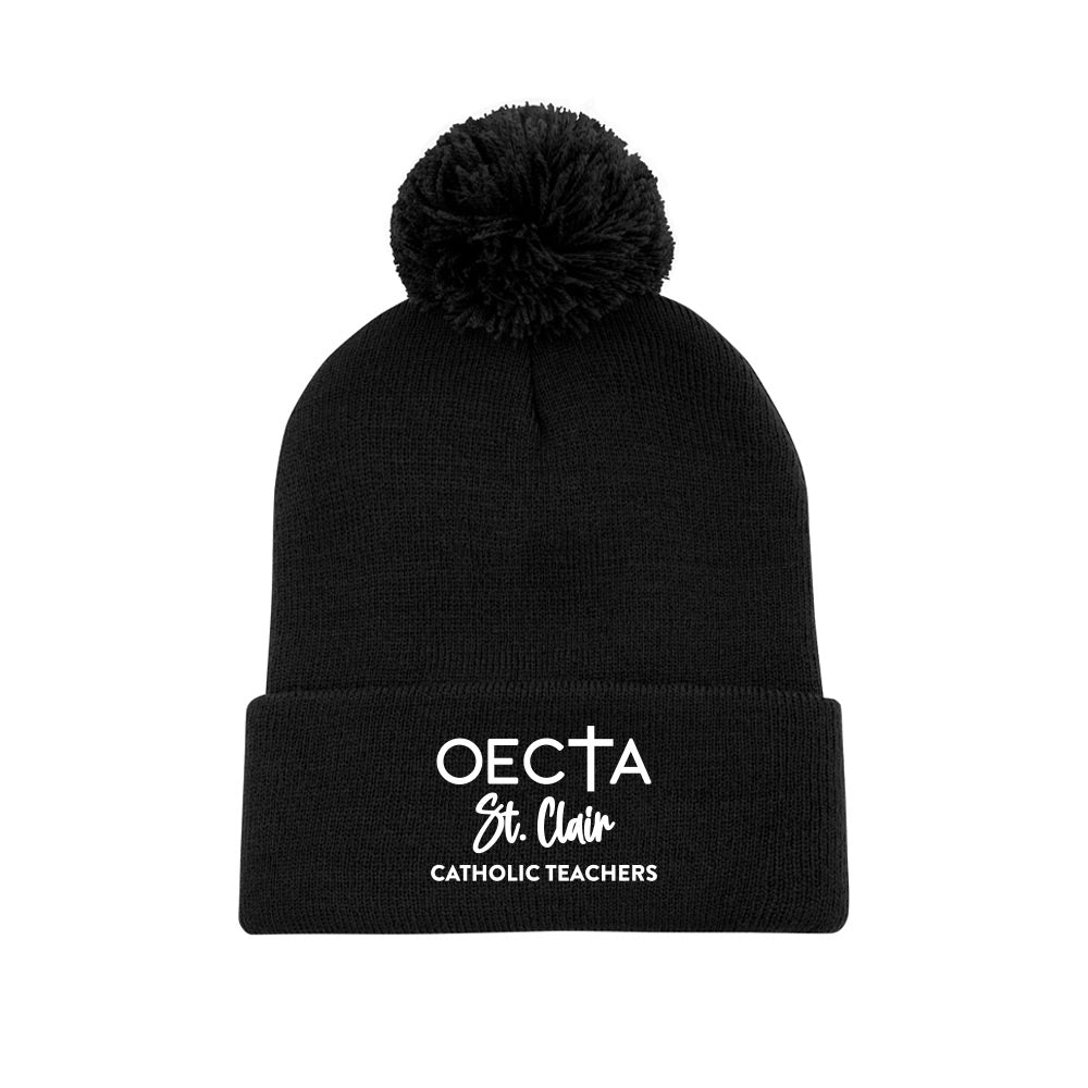 OECTA St. Clair Pom Pom Cuff Toque