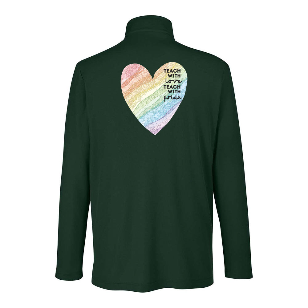 OECTA St. Clair Adult Fusion ChromaSoft Pique Quarter-Zip Pullover