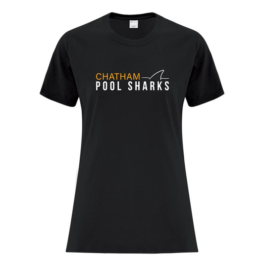 Chatham Pool Sharks Ladies' Cotton T-Shirt