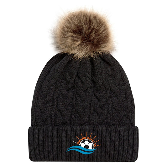 Grand Bend SC Faux Fur Pom Pom Toque