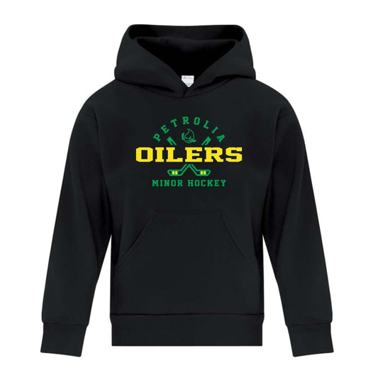 Petrolia Minor Hockey Youth Fleece Hooded Sweatshirt