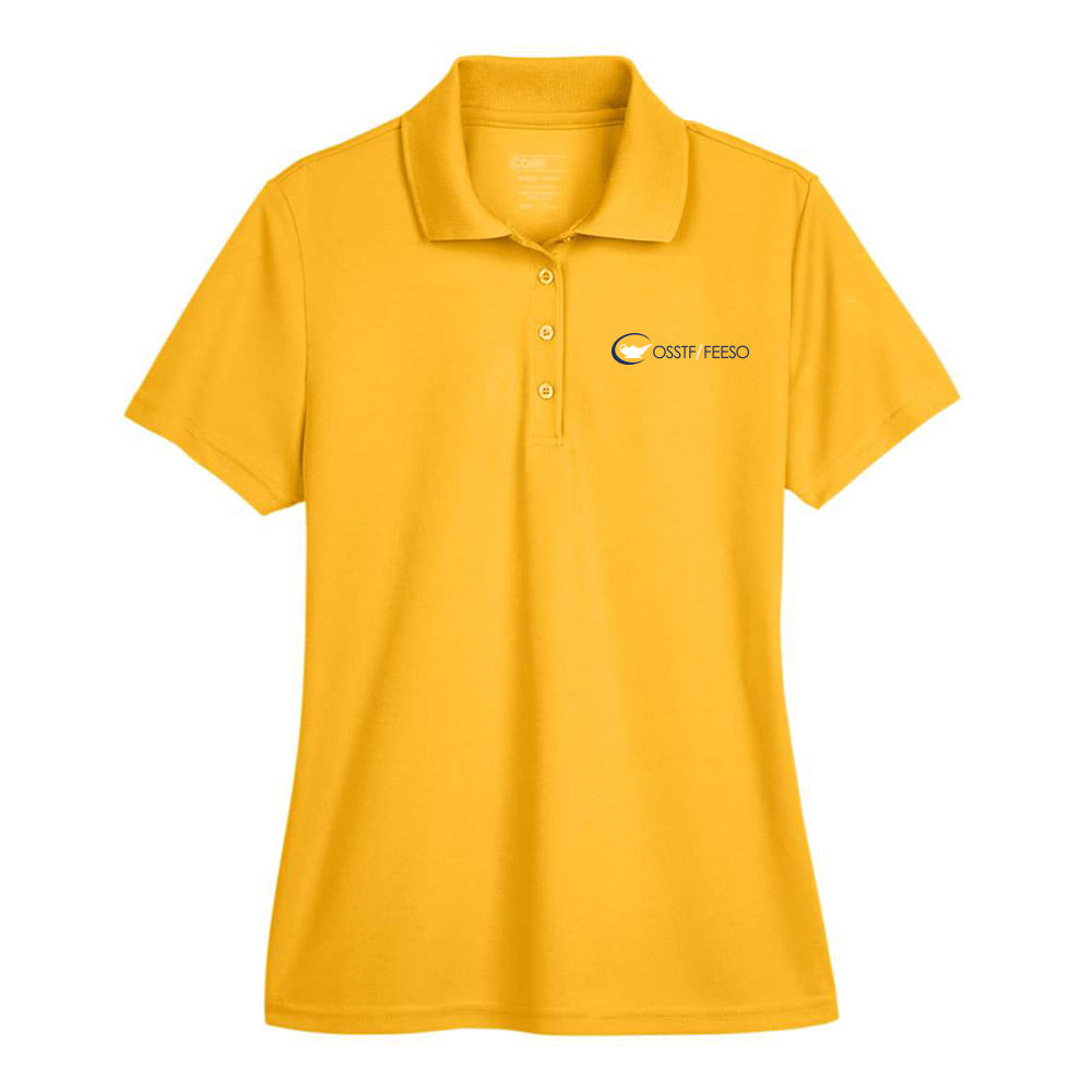 OSSTF Ladies' Performance Pique Polo