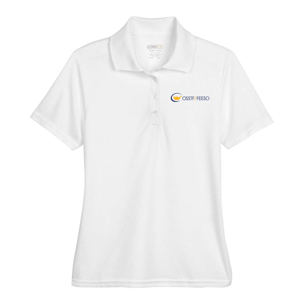 OSSTF Ladies' Performance Pique Polo