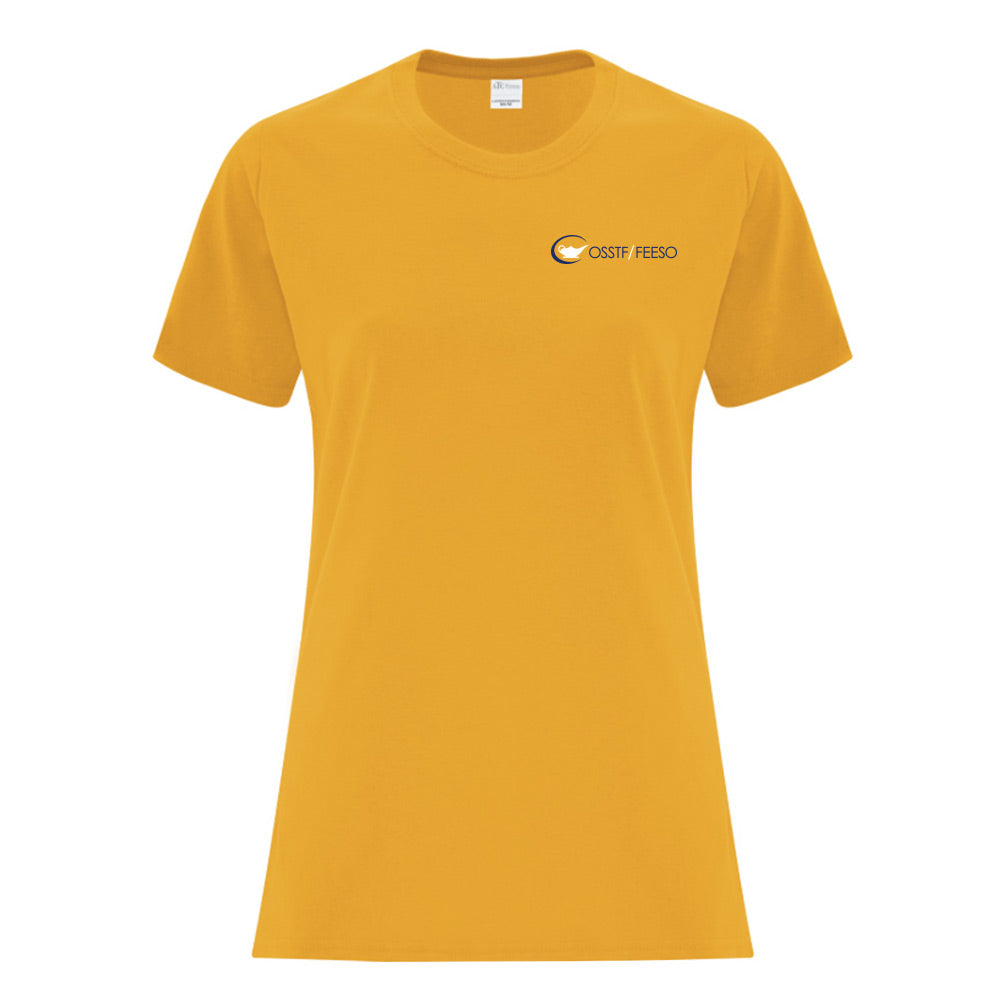 OSSTF Ladies' Cotton T-Shirt