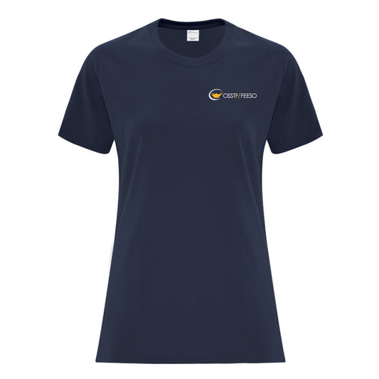 OSSTF Ladies' Cotton T-Shirt