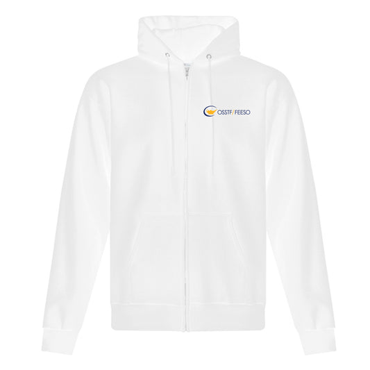 OSSTF Adult Fleece Full Zip Hooded Sweatshirt