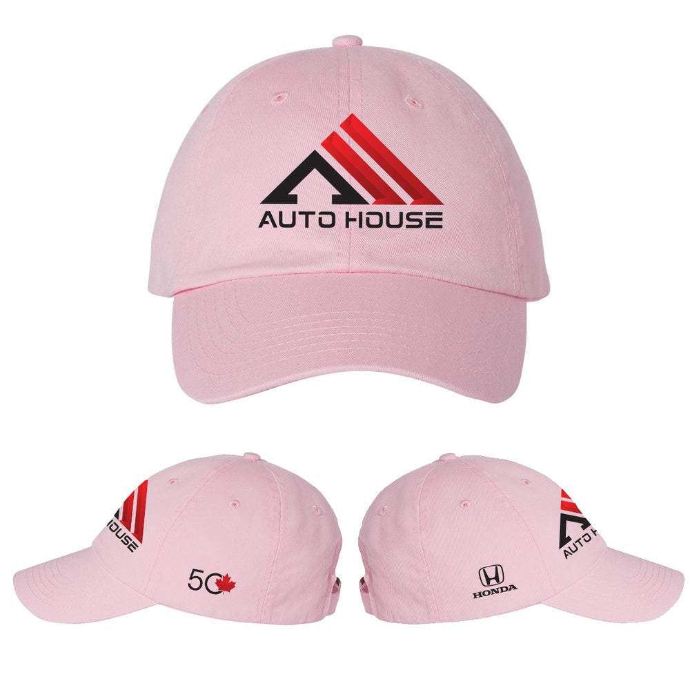 Auto House Honda Bio-Washed Classic Dad Hat