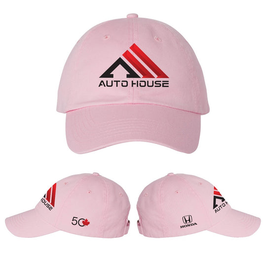 Auto House Honda Bio-Washed Classic Dad Hat