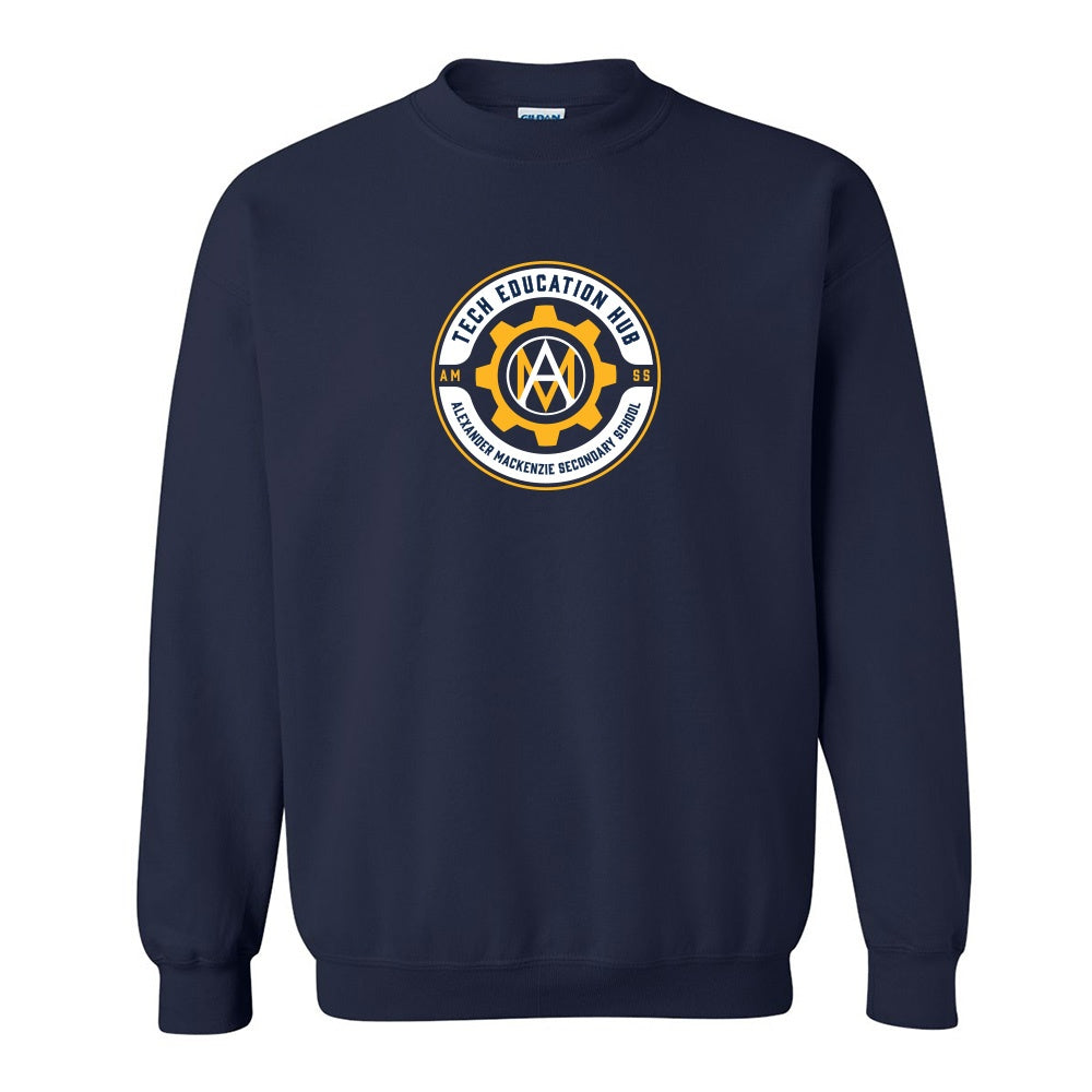 Technological Education Hub Adult Heavy Blend Crewneck Sweatshirt