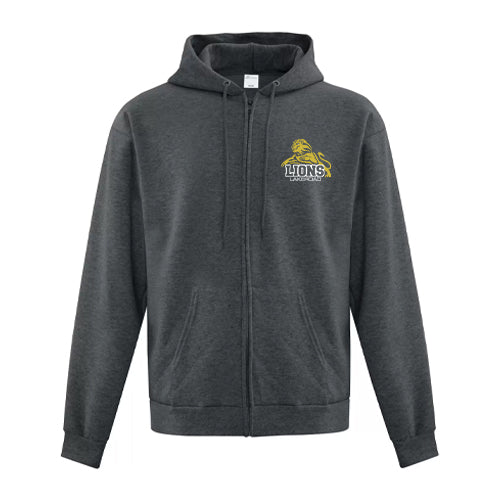 Lakeroad Adult Everyday Fleece Full Zip Hooded Sweatshirt