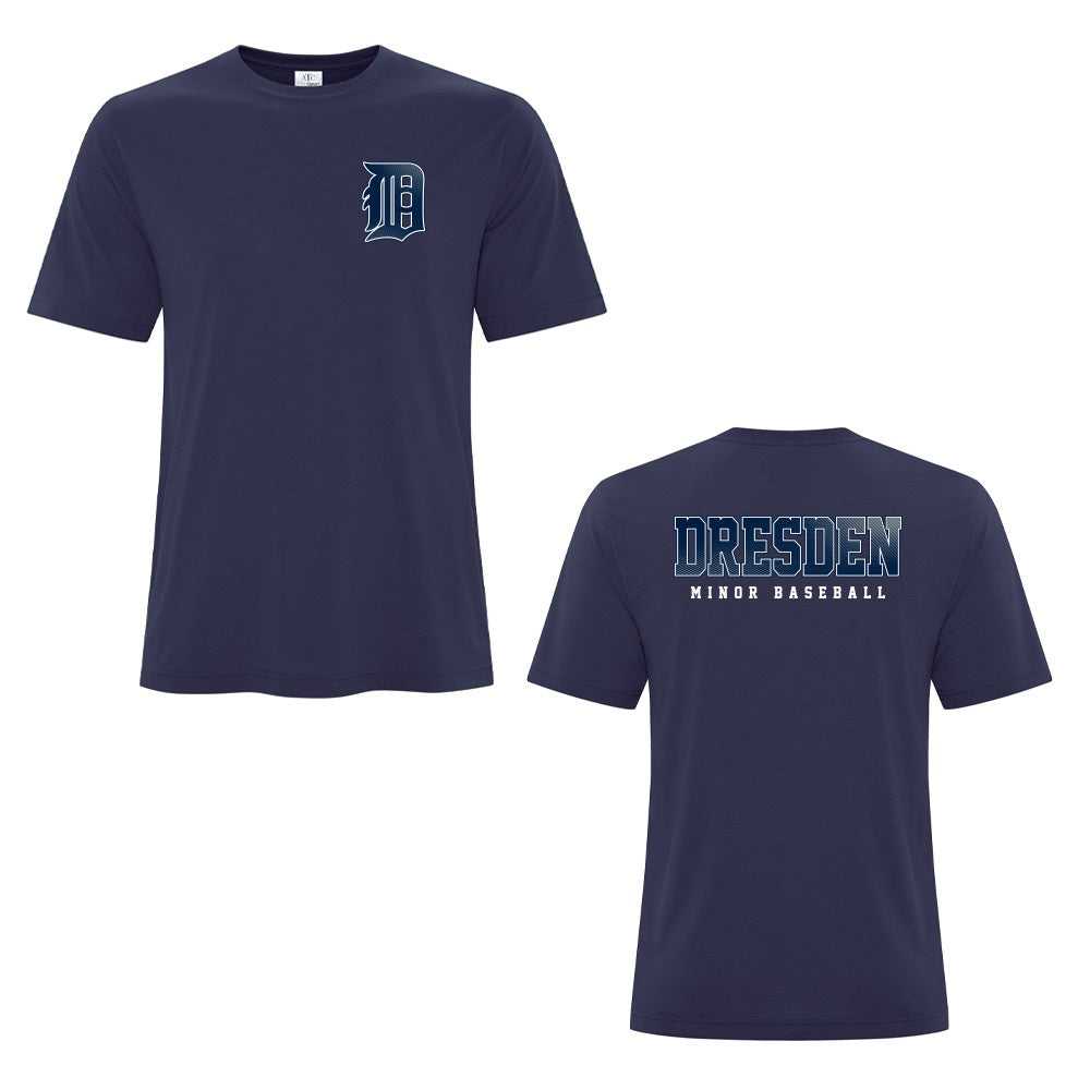 Dresden Minor Baseball Youth Pro Spun T-Shirt