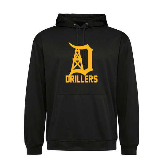 Oil Springs Drillers Adult Essential Performance Hoodie