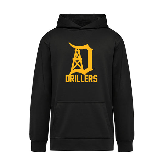 Oil Springs Drillers Youth Essential Performance Hoodie