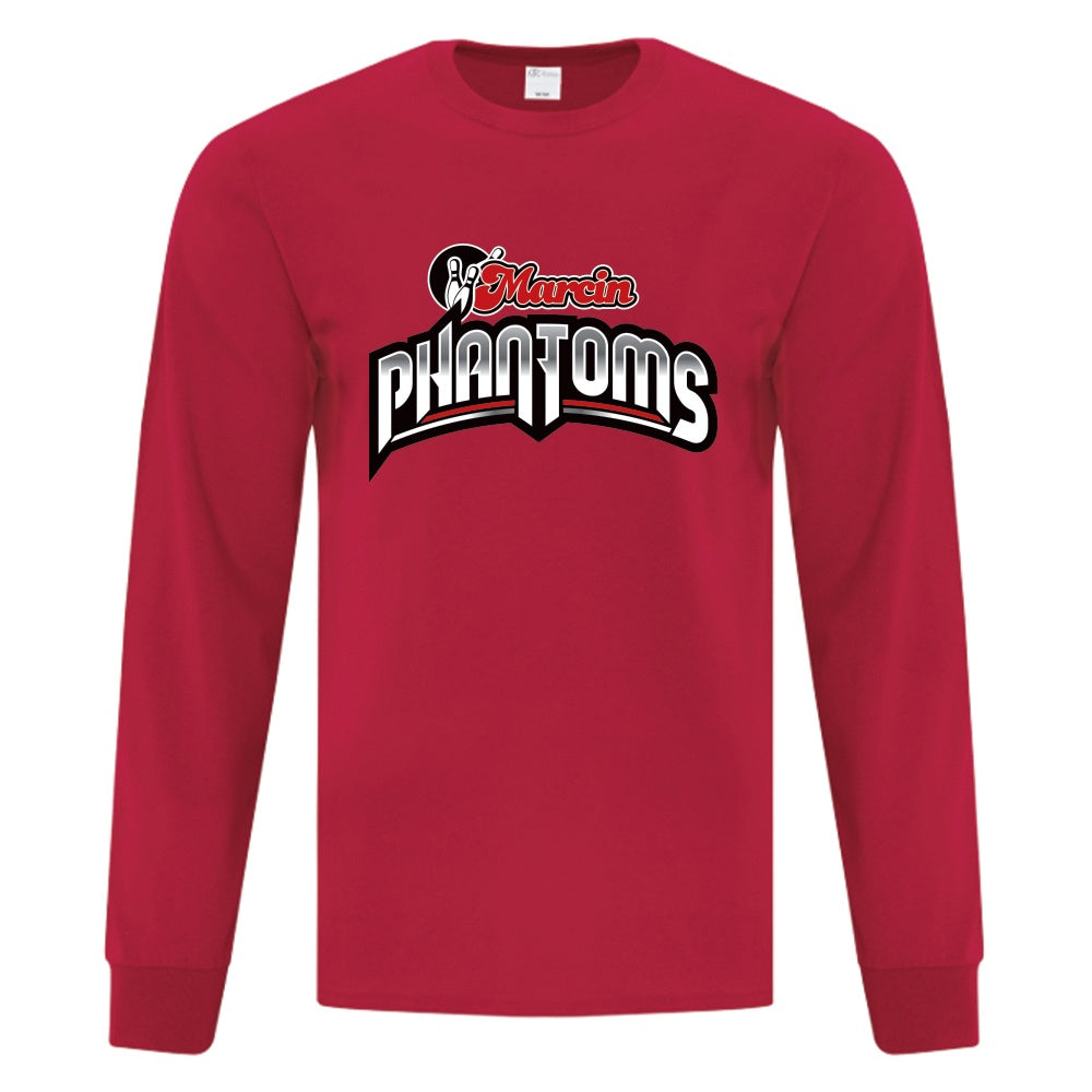 Marcin Bowl Youth Everyday Cotton Long Sleeve T-Shirt