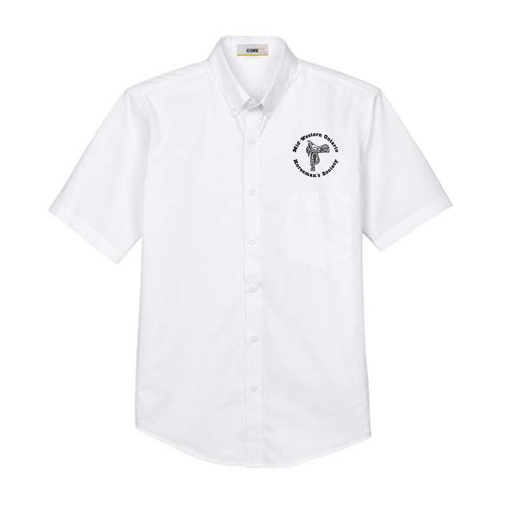 MWHS Adult Short Sleeve Twill Dress Shirt