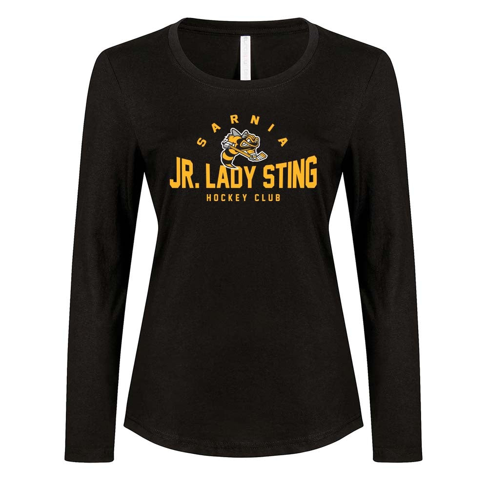 Jr Lady Sting Ladies' Eurospun Ringsun Long Sleeve