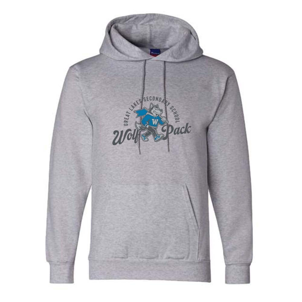 Great Lakes Adult Champion Powerblend Hooded Sweatshirt