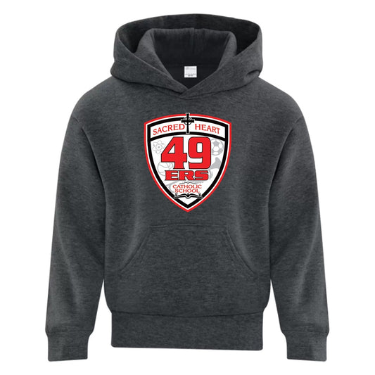 Sacred Heart Youth Fleece Hooded Sweatshirt