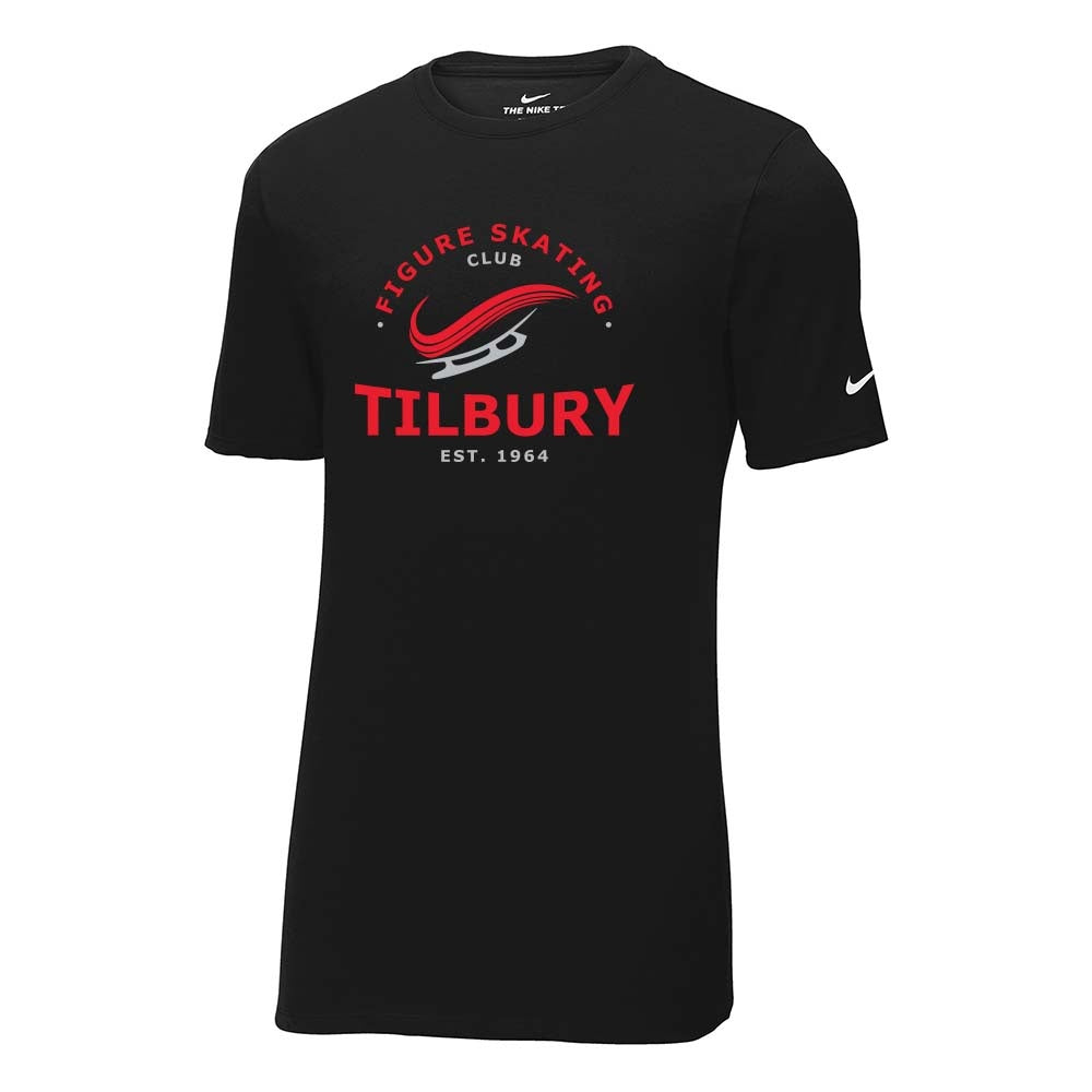 Tilbury Figure Skating Adult Nike Dri-FIT Cotton/Poly Tee (Alt. Logo)