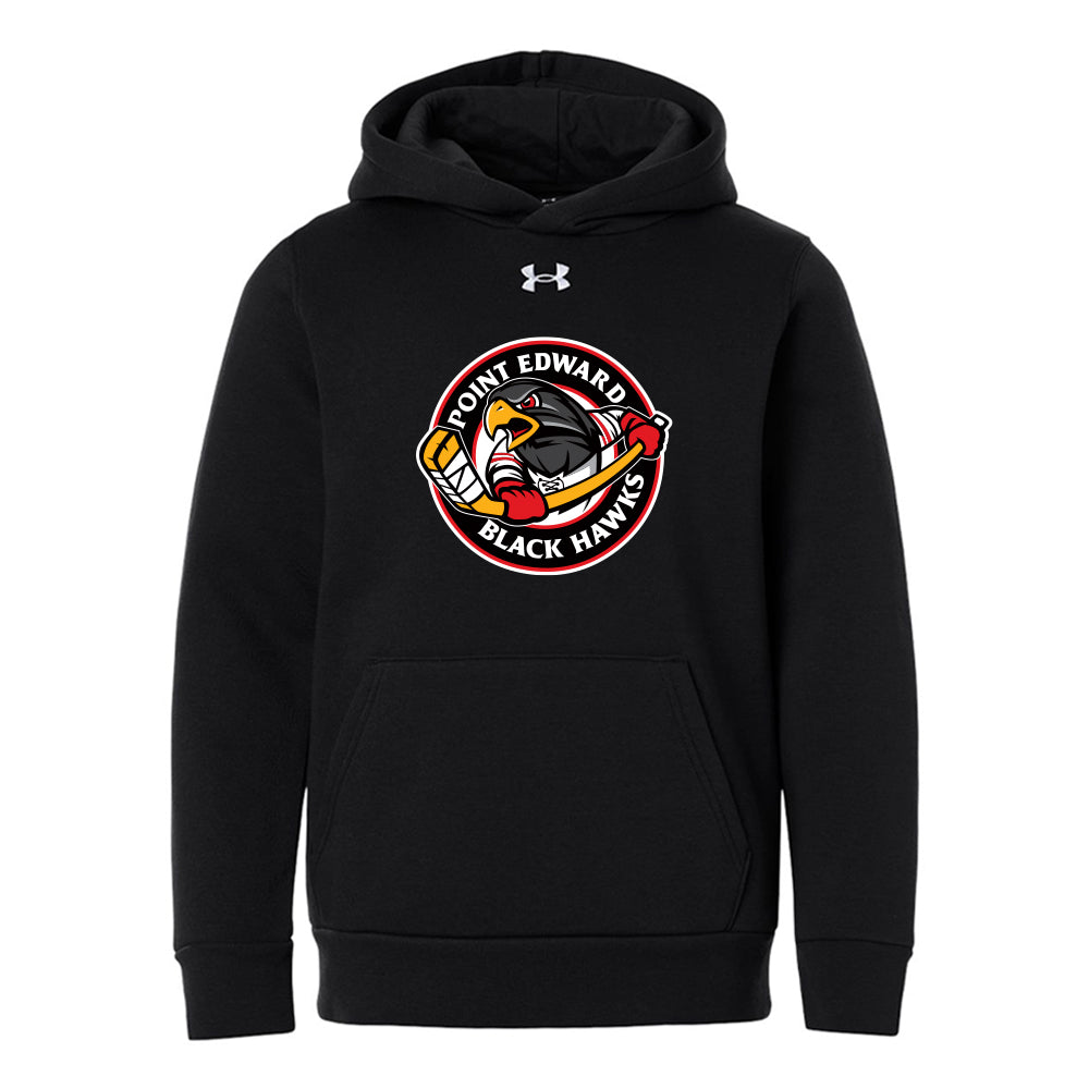 PEMAA Youth Under Armour Team Icon Fleece Hooded Sweatshirt