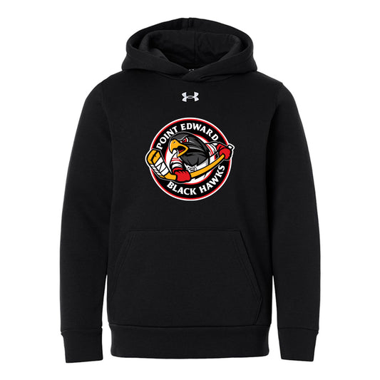 PEMAA Youth Under Armour Team Icon Fleece Hooded Sweatshirt