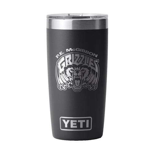 PE McGibbon Staff Yeti Tumbler