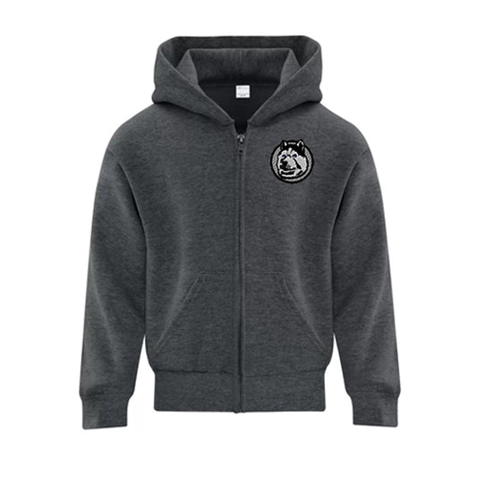 Hanna Memorial Youth Everyday Fleece Full Zip Hooded Sweatshirt