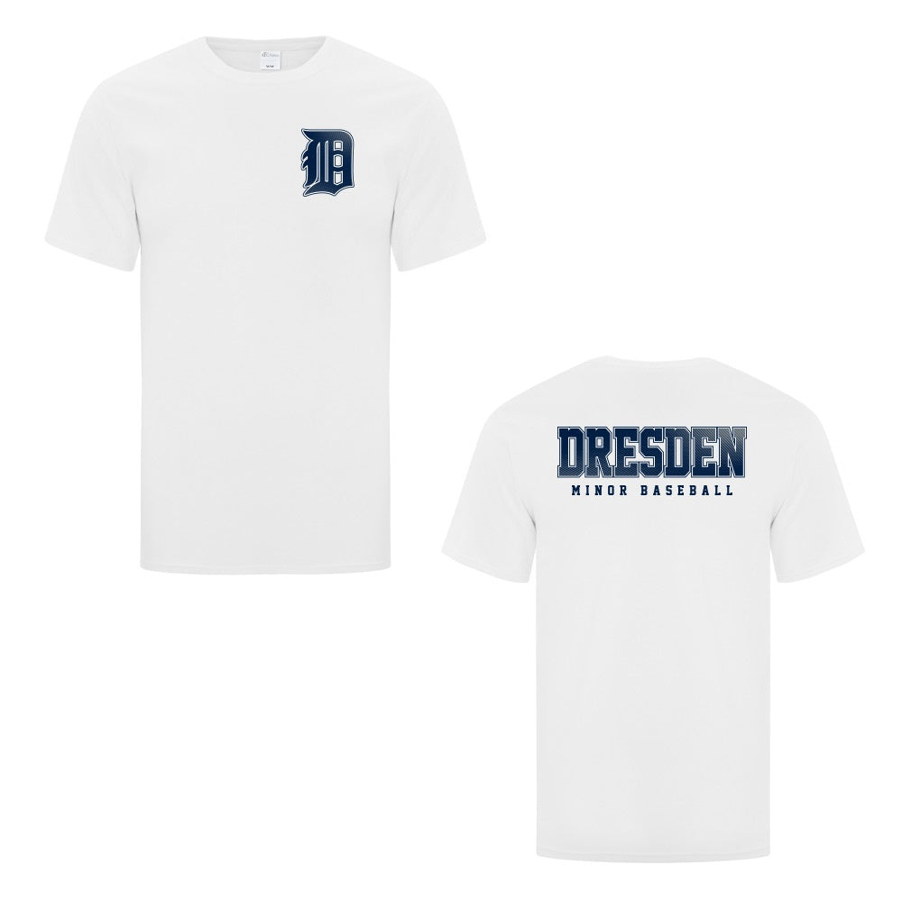 Dresden Minor Baseball Adult Cotton T-Shirt
