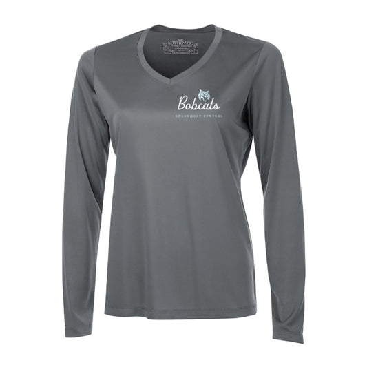 Bosanquet Ladies' Pro Team Long Sleeve V-Neck T-Shirt