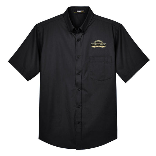 Devolder Farms Adult Tall Optimum Short-Sleeve Twill Shirt