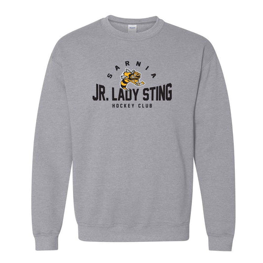 Jr Lady Sting Adult Heavy Blend Crewneck Sweatshirt