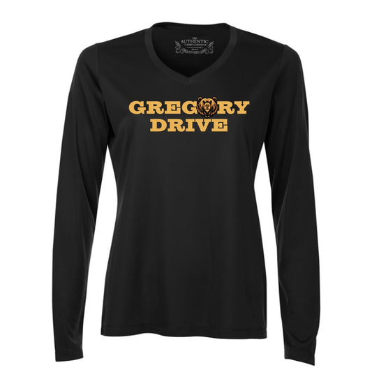 Gregory Drive Ladies' Pro Team Long Sleeve V-Neck