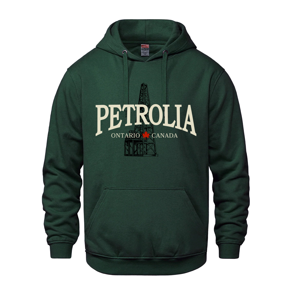 Petrolia Adult Hooded Sweatshirt