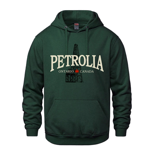 Petrolia Adult Hooded Sweatshirt