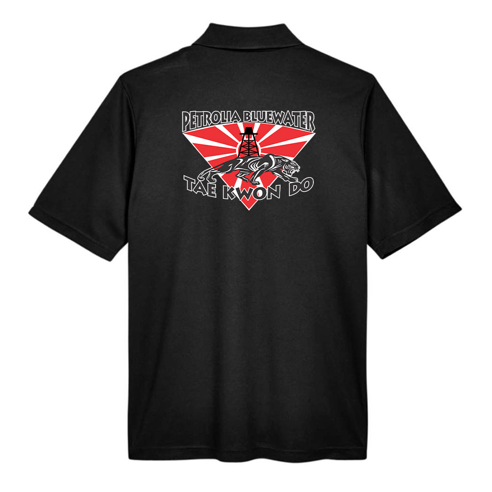 Petrolia Bluewater Tae Kwon Do Adult Performance Piqué Polo