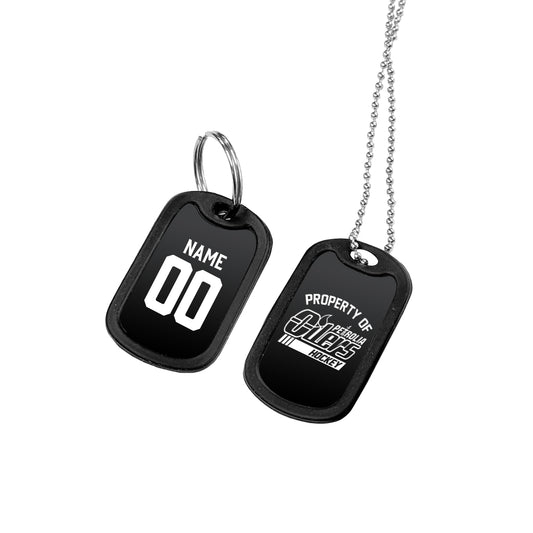 Petrolia Minor Hockey Custom Dog Tag