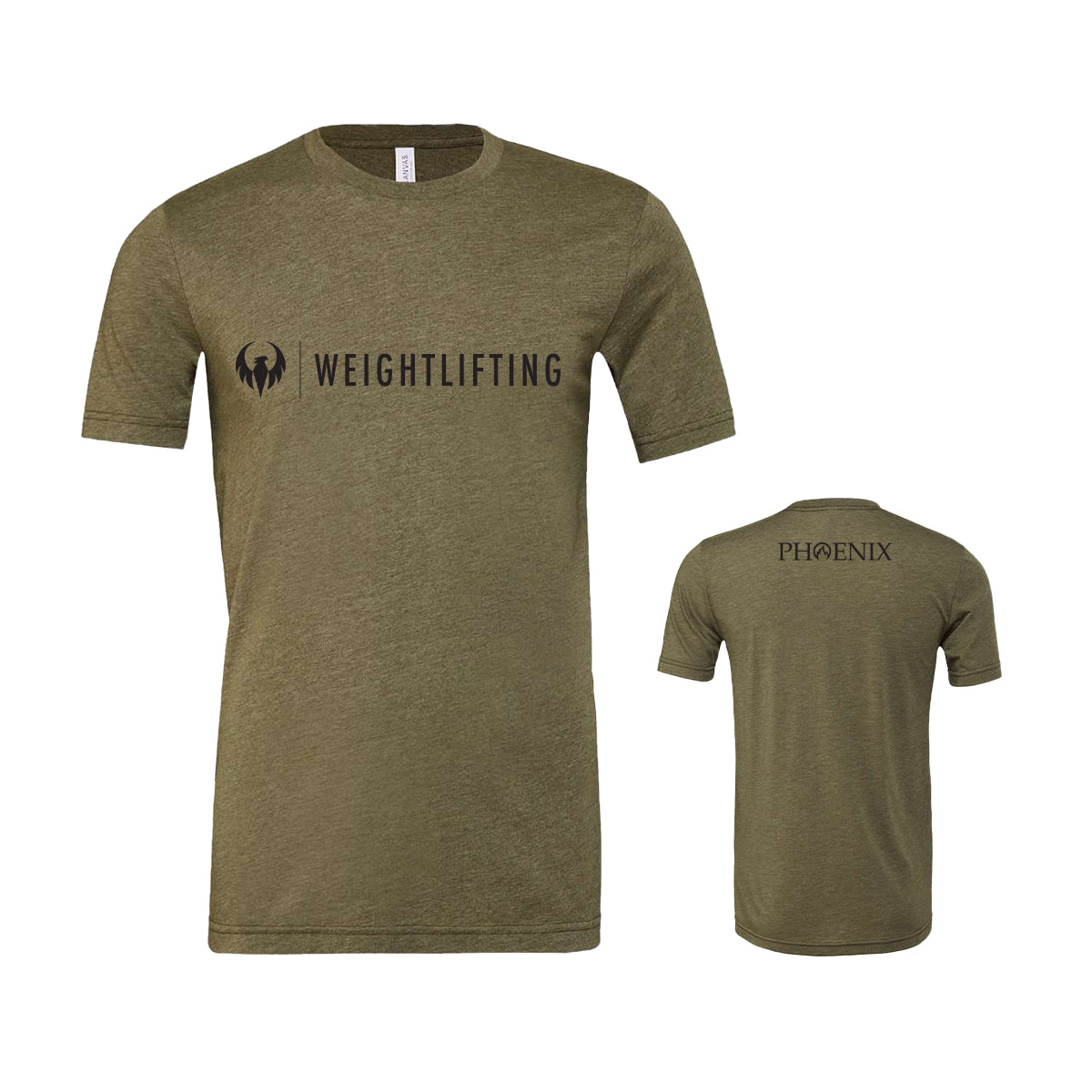 Phoenix Weightlifting Adult Bella + Canvas CVC Jersey Tee