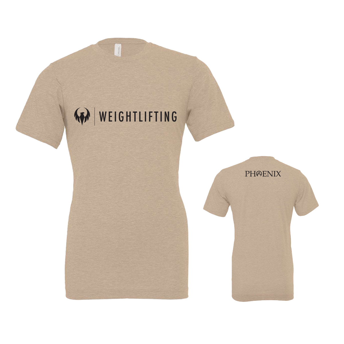 Phoenix Weightlifting Adult Bella + Canvas CVC Jersey Tee