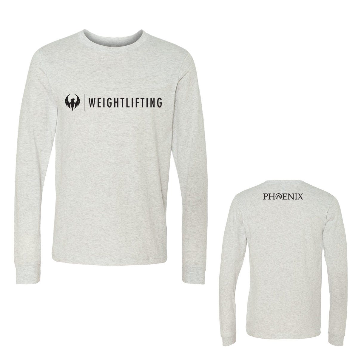 Phoenix Weightlifting Adult Bella + Canvas Jersey Long Sleeve Tee