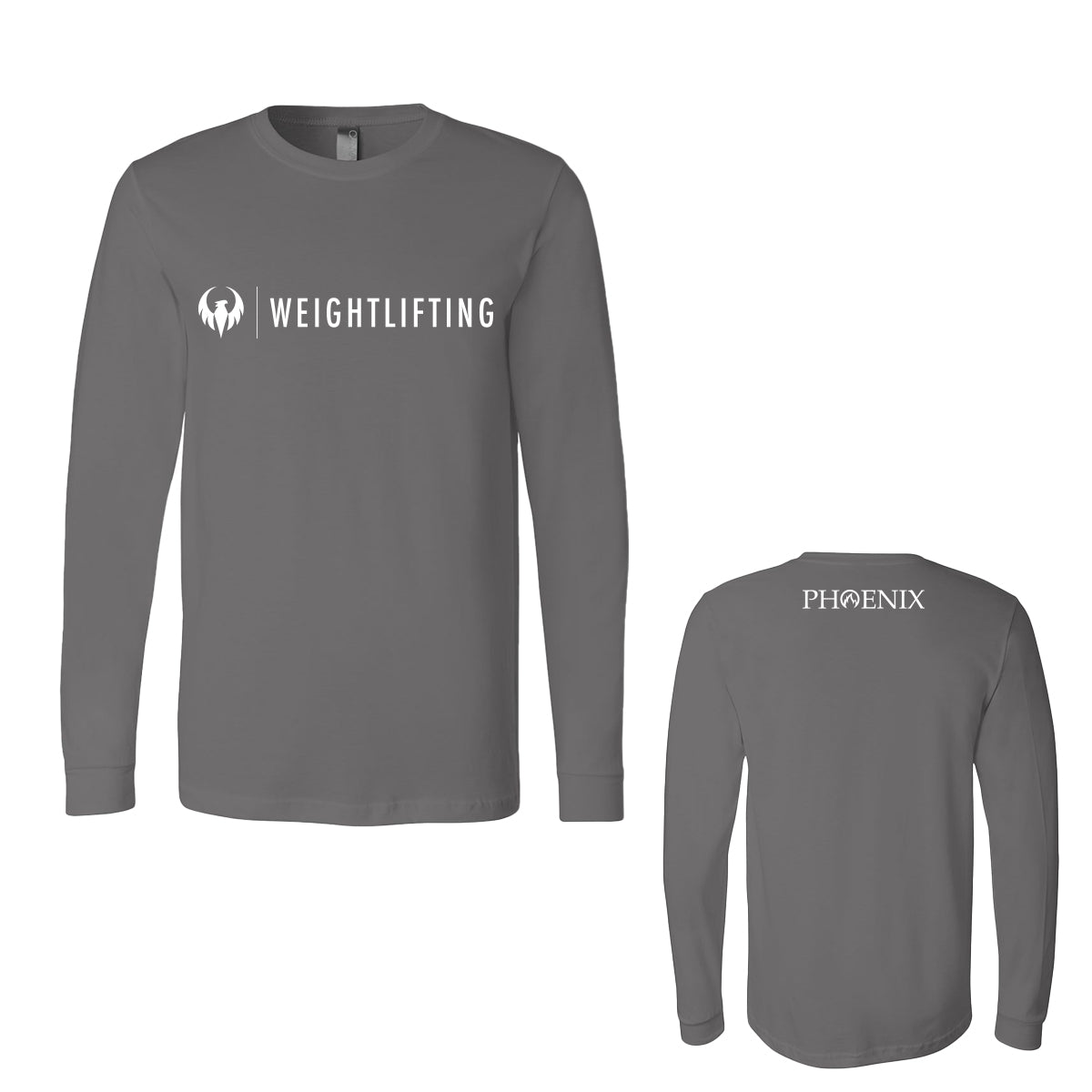 Phoenix Weightlifting Adult Bella + Canvas Jersey Long Sleeve Tee