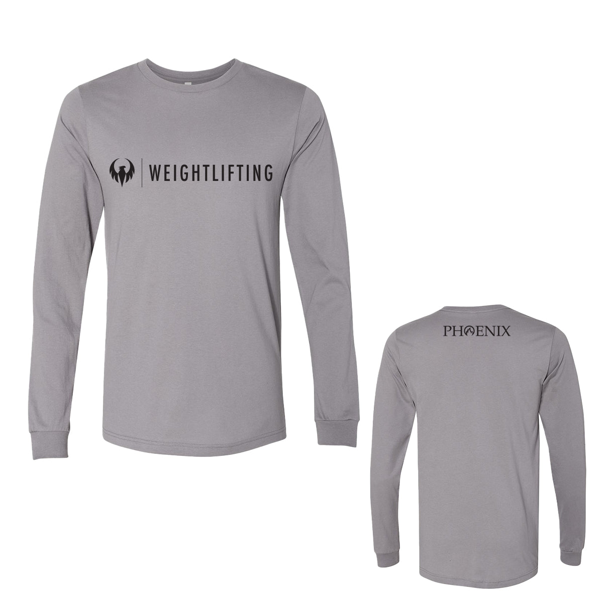 Phoenix Weightlifting Adult Bella + Canvas Jersey Long Sleeve Tee